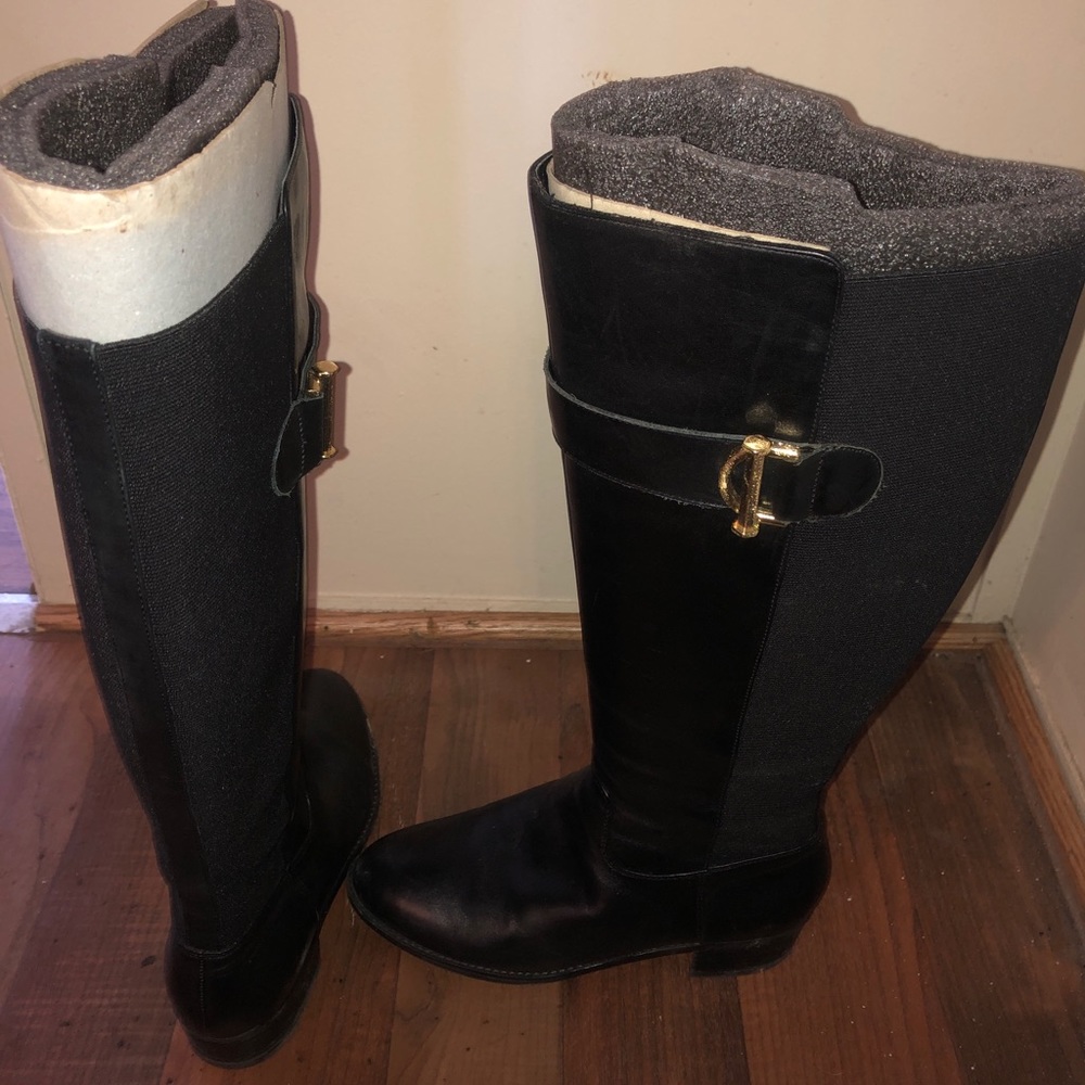 Black boots